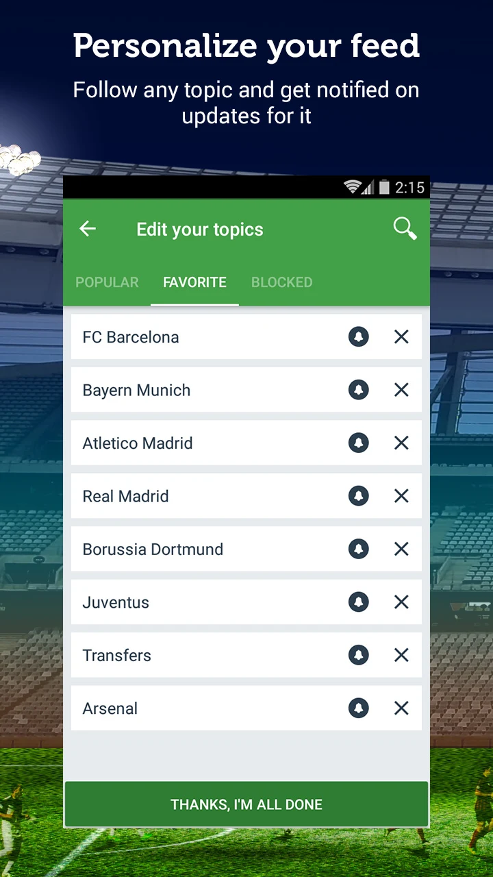 Football News: Soccer Updates screenshot