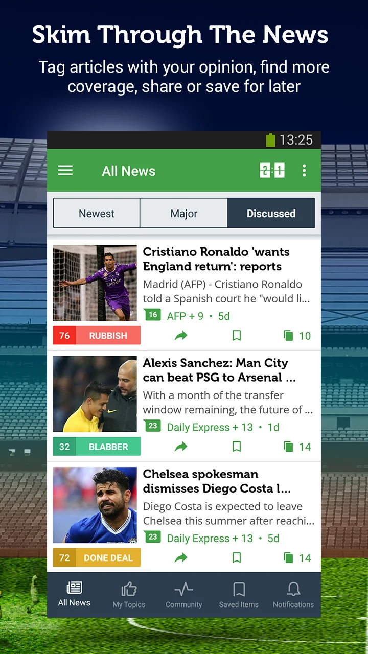 Football News: Soccer Updates screenshot